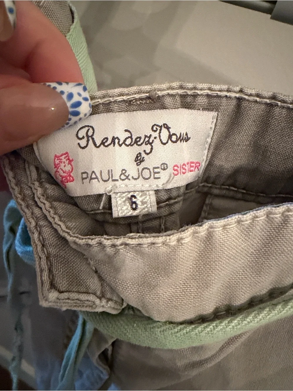 Paul & Joe Sister Rendezvous Casual Beige Women's khaki cuffed Shorts